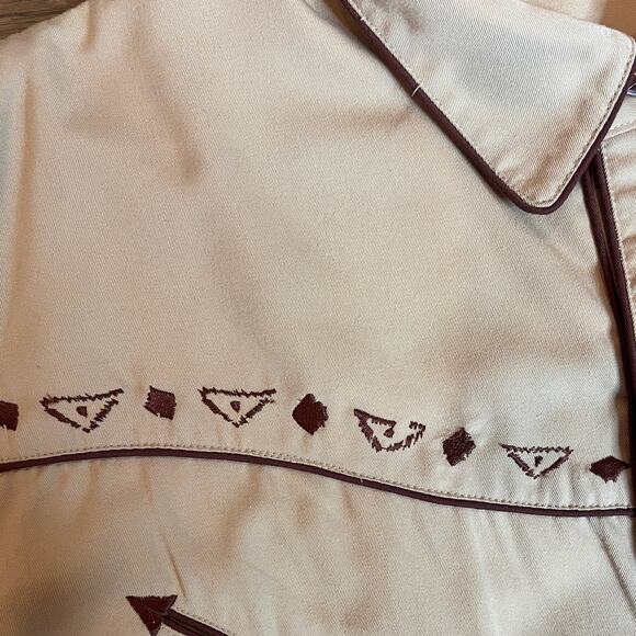 Scully‎ Western Cowboy Embroidered Shirt USA Country Rodeo Top - Picture 11 of 14